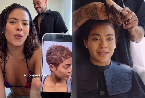 Bella Campos mostra novo corte de cabelo por Reprodução/Instagram