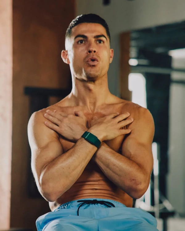 Físico de Cristiano Ronaldo por Reprodução/Instagram