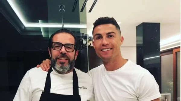 Giorgio Barone e Cristiano Ronaldo