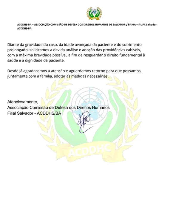 Associação denuncia o caso por Reprodução