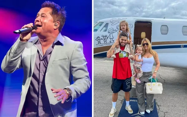 Leonardo compra avião que Virginia havia presenteado Zé Felipe por Reprodução/Redes Sociais 