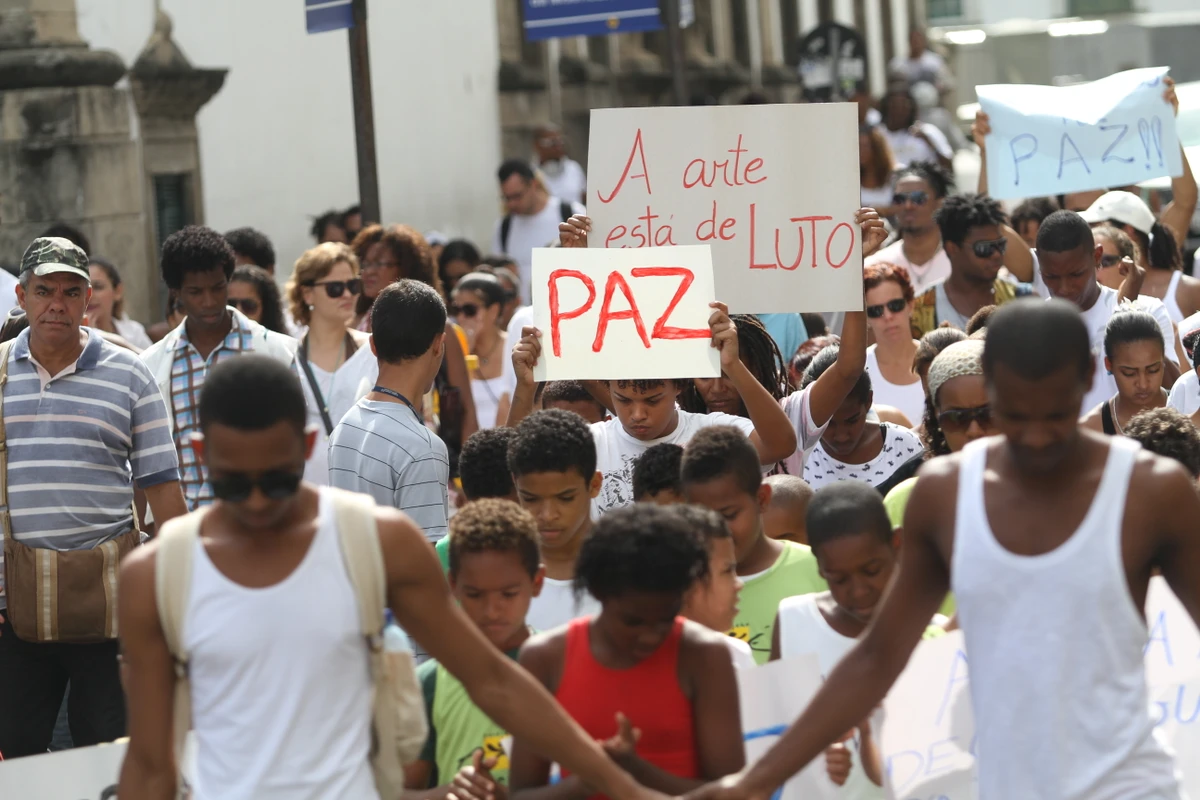Morte gerou protestos por Arquivo CORREIO