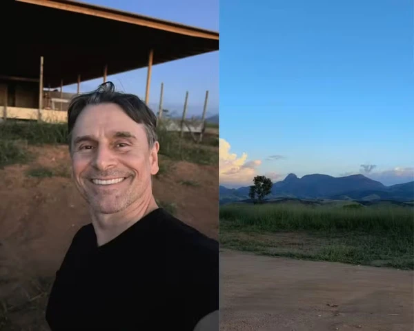 Murilo Rosa mostra nova rancho em serra do Rio por Reprodução/Redes Sociais 