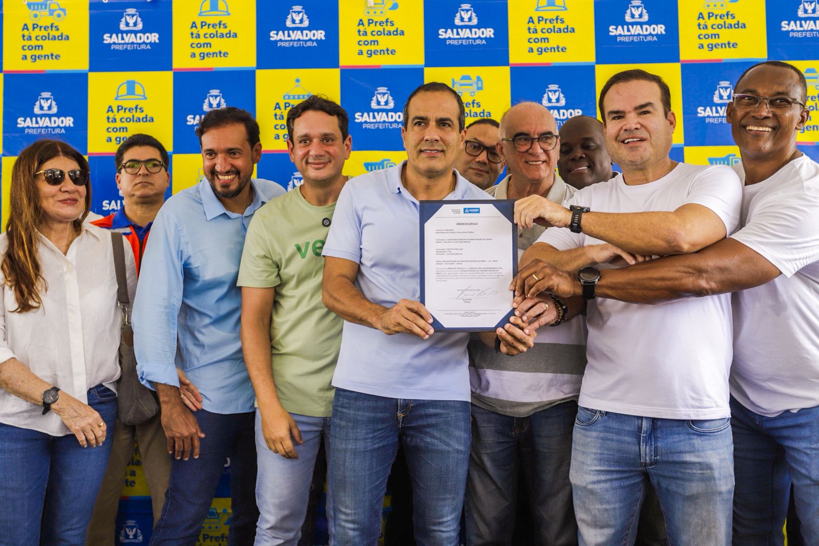 Obra no Novo Imbuí foi autorizada por Igor Santos/Prefeitura
