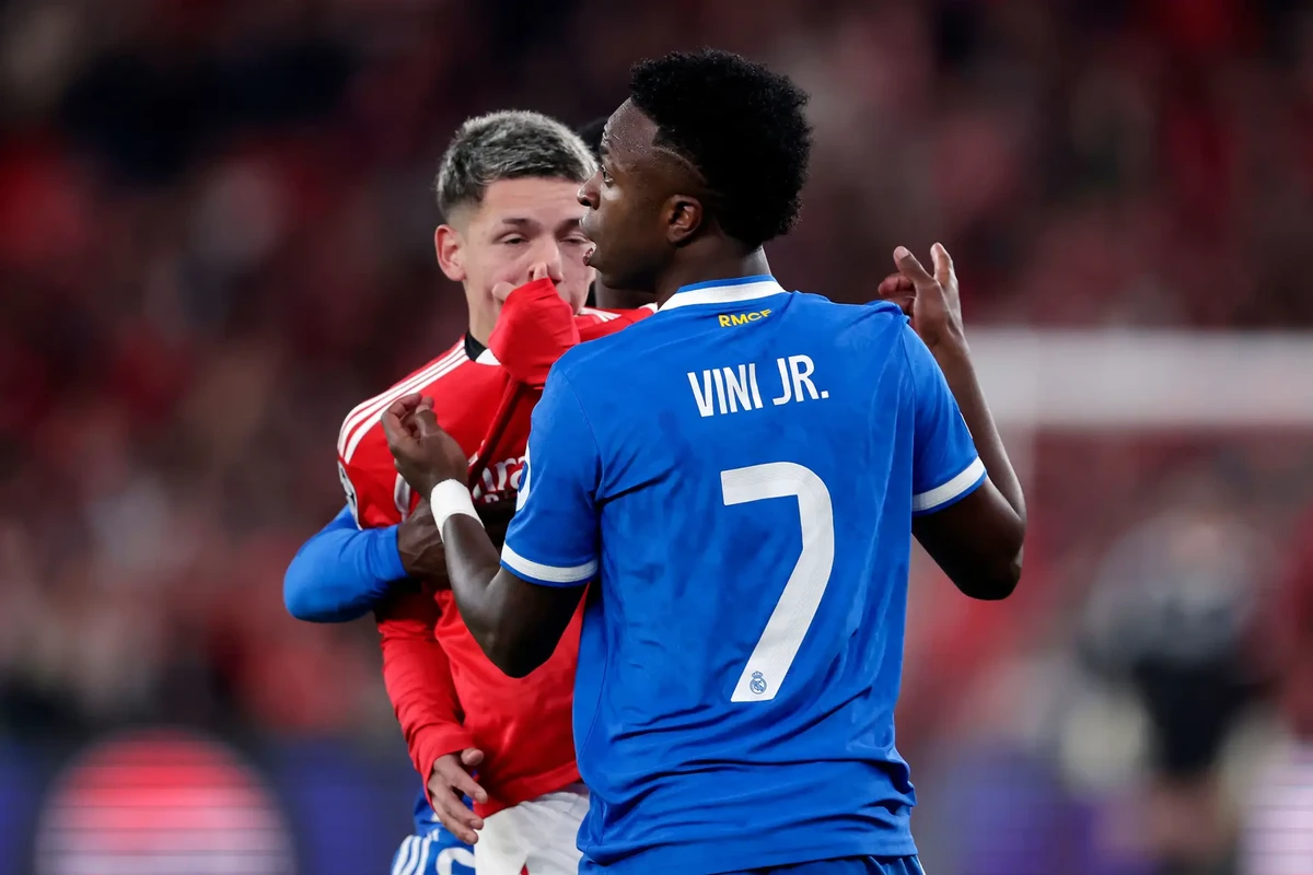 Prestianni negou ter sido racista com Vini Jr