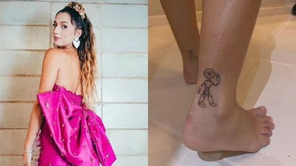 Samira faz tatuagem em homenagem ao BBB 26 e mostra resultado por  Reprodução/Instagram
