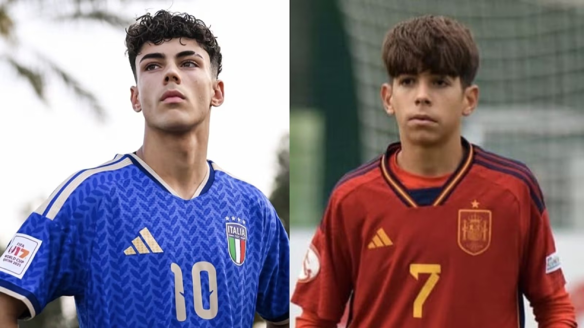 Samuele Inácio e Bryan Bugarín são dois joven atletas monitorados pela CBF