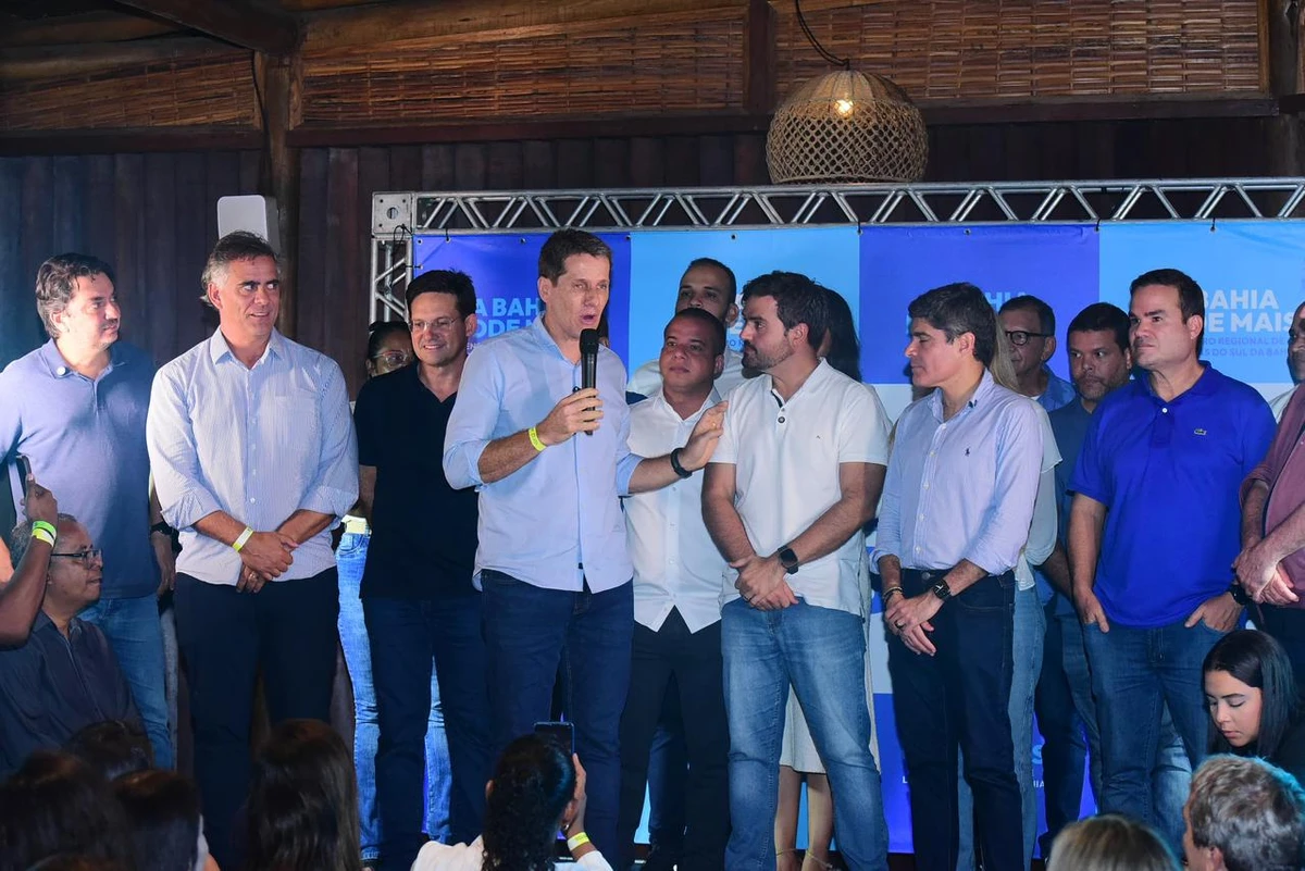 Zé Cocá durante evento nesta semana em Ilhéus