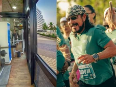 Imagem - Como é a Julião Castello, academia já frequentada por Bell Marques e com vista para o mar