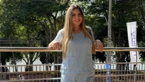 Julia Vitoria Sobierai Cardoso, natural de Chapecó (SC), foi assassinada no Paraguai por Reprodução/Redes Sociais