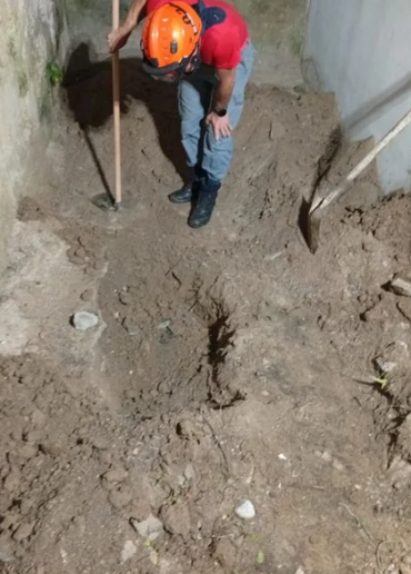 Bombeiros localizaram o corpo  por Reprodução