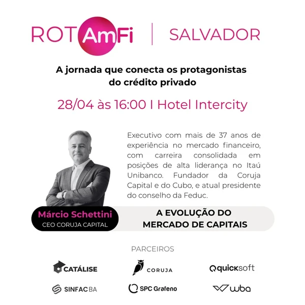 Com a presença de players como SINFAC-BA e WBA, encontro promove tarde de imersão técnica e networking exclusivo sobre o futuro do mercado de capitais na Bahia