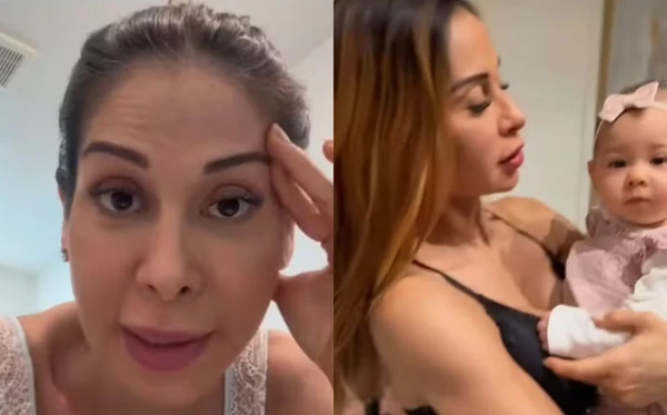 Maíra Cardi e a filha, Eloah