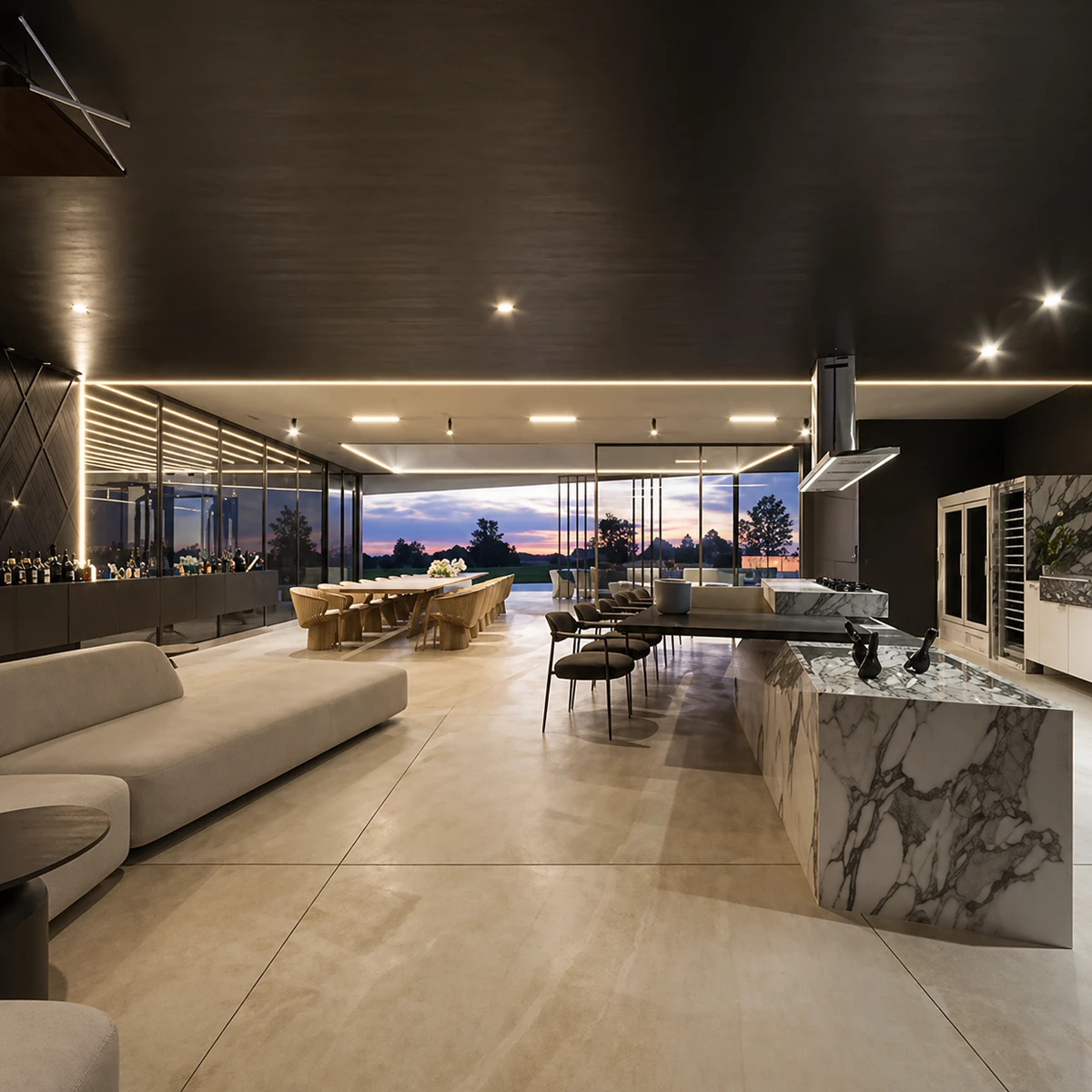 Nova mansão de Léo Santana e Lore Improta terá piscina de vidro, três andares e closet gigante por Divulgação