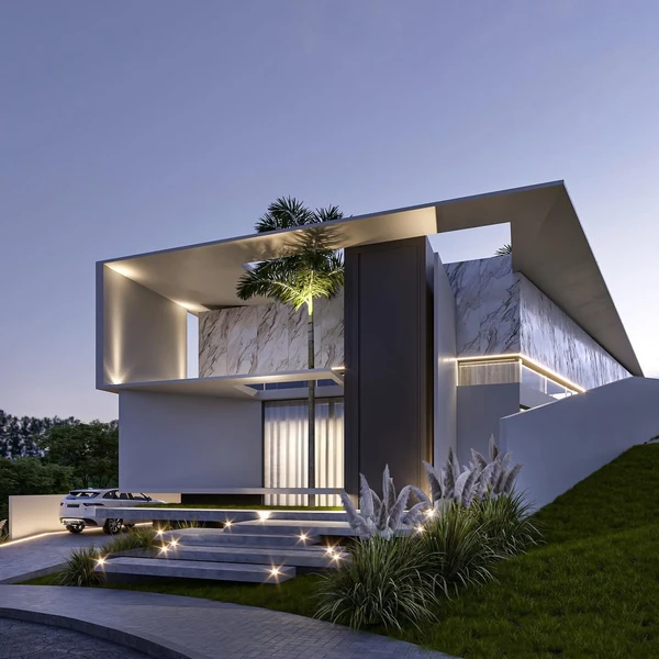 Nova mansão de Léo Santana e Lore Improta terá piscina de vidro, três andares e closet gigante por Divulgação