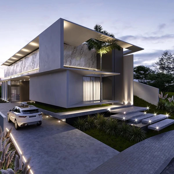 Nova mansão de Léo Santana e Lore Improta terá piscina de vidro, três andares e closet gigante por Divulgação