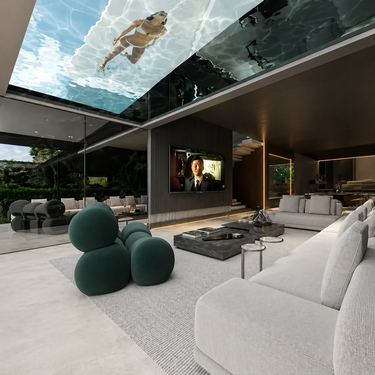 Nova mansão de Léo Santana e Lore Improta terá piscina de vidro, três andares e closet gigante por Divulgação