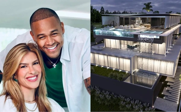 Nova mansão de Léo Santana terá piscina de vidro no teto e closet gigante.