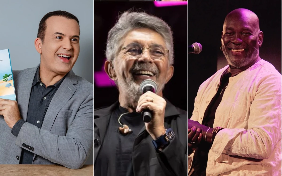 Ricardo Ishmael, Adelmário Coelho e Lazzo Matumbi |Encontro Baiano de Livro, Leitura e Memória