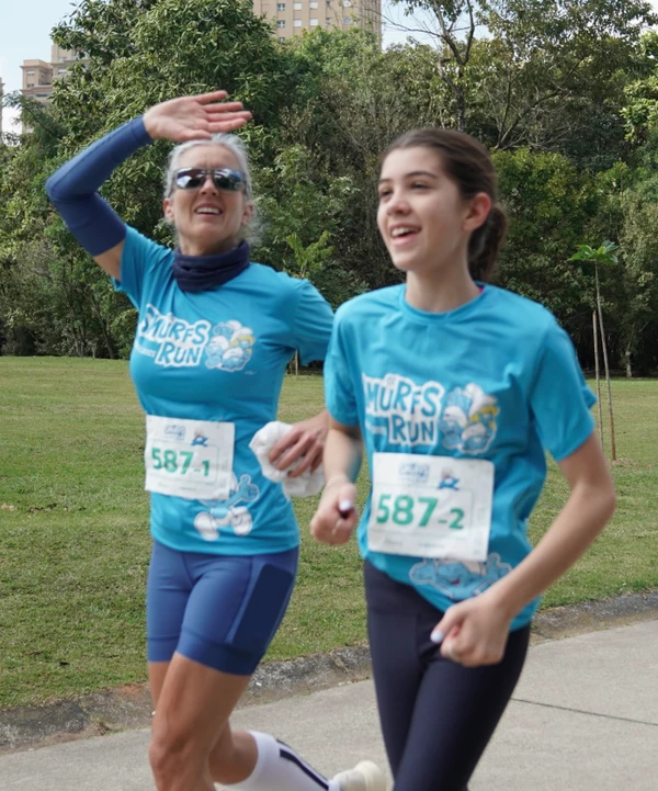 Corrida dos Smurfs por Reprodução | Instagram