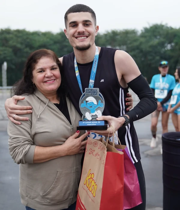 Corrida dos Smurfs por Reprodução | Instagram