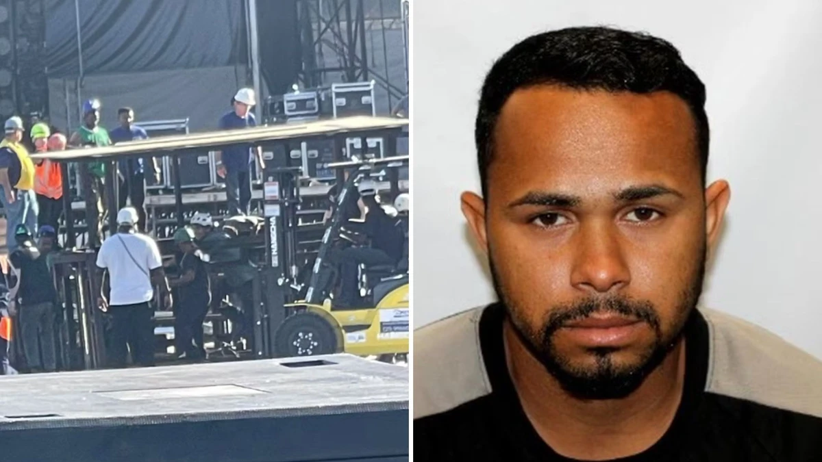 Trabalhador morreu durante montagem de palco em Copacabana