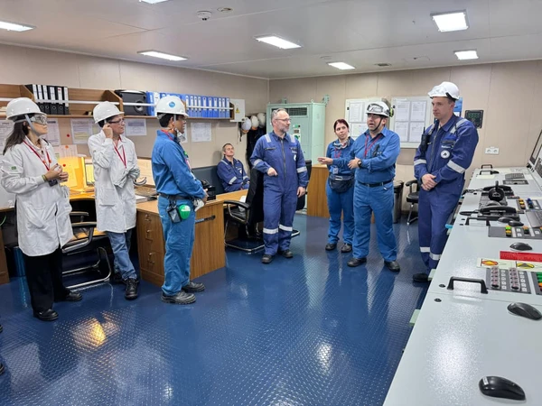 Visita ao navio Brillant Future, no Porto de Aratu por Rafael Veloso/Divulgação Braskem