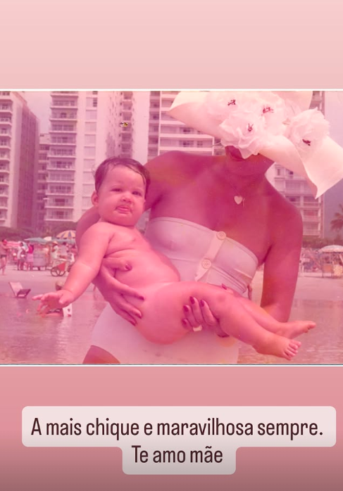 Mariana relembrou momentos com a mãe as irmãs por Reprodução | Instagram