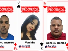 Imagem - Baralho do Crime atualizado: saiba quem são os foragidos mais procurados da Bahia