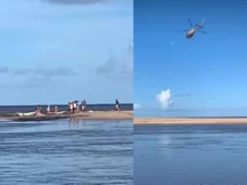 Imagem - Pai e tio morrem ao tentar salvar criança de afogamento em praia de Itacimirim
