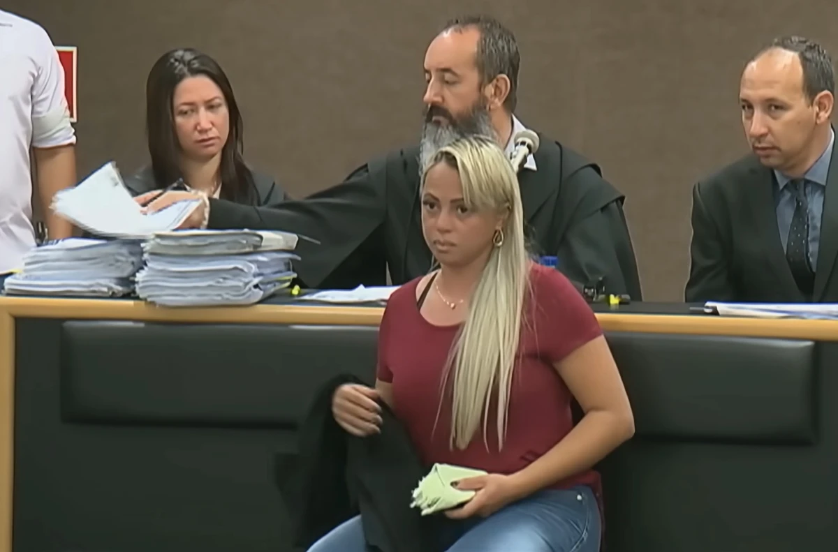 Adriana virou a principal suspeita de ordenar crime por Reprodução/TV Record