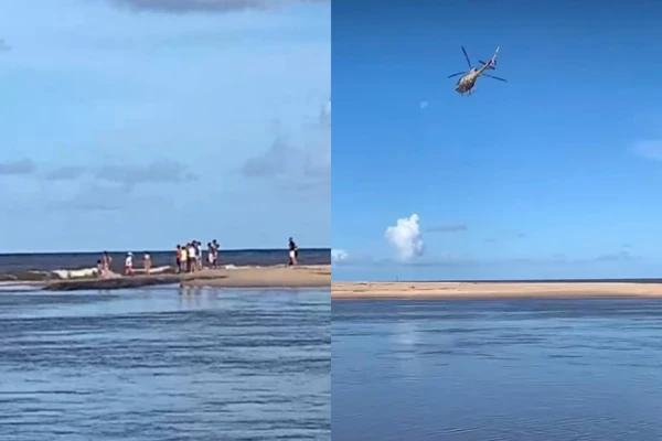 Pai e tio morreram afogados em praia de Itacimirim