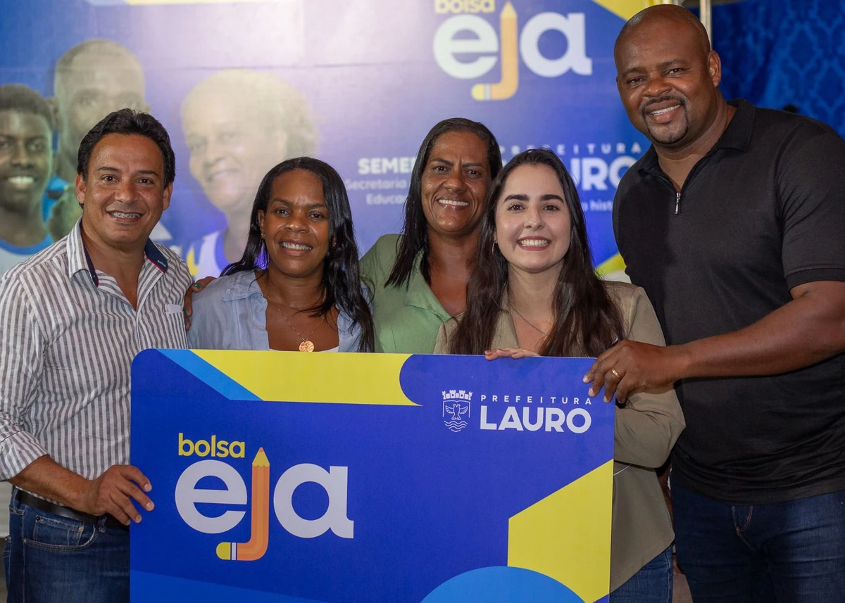 Programa Bolsa EJA foi lançado em Lauro de Freitas por Guilherme Goes/Divulgação