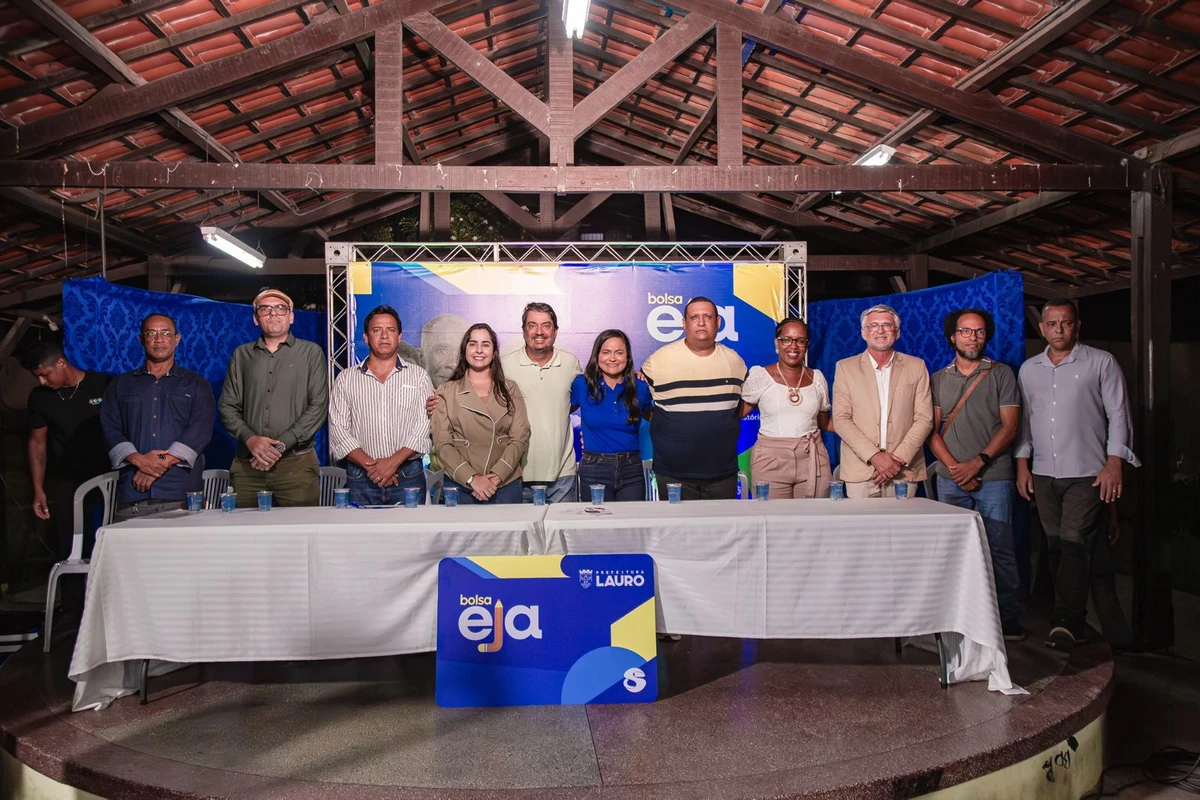 Programa Bolsa EJA foi lançado em Lauro de Freitas por Guilherme Goes/Divulgação