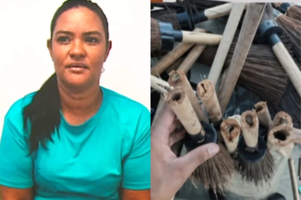 Valéria Nascimento Pereira foi presa por tráfico de drogas