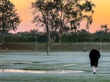 Imagem - Estado registra dia mais frio do ano, com temperatura de 3,9 °C e geada