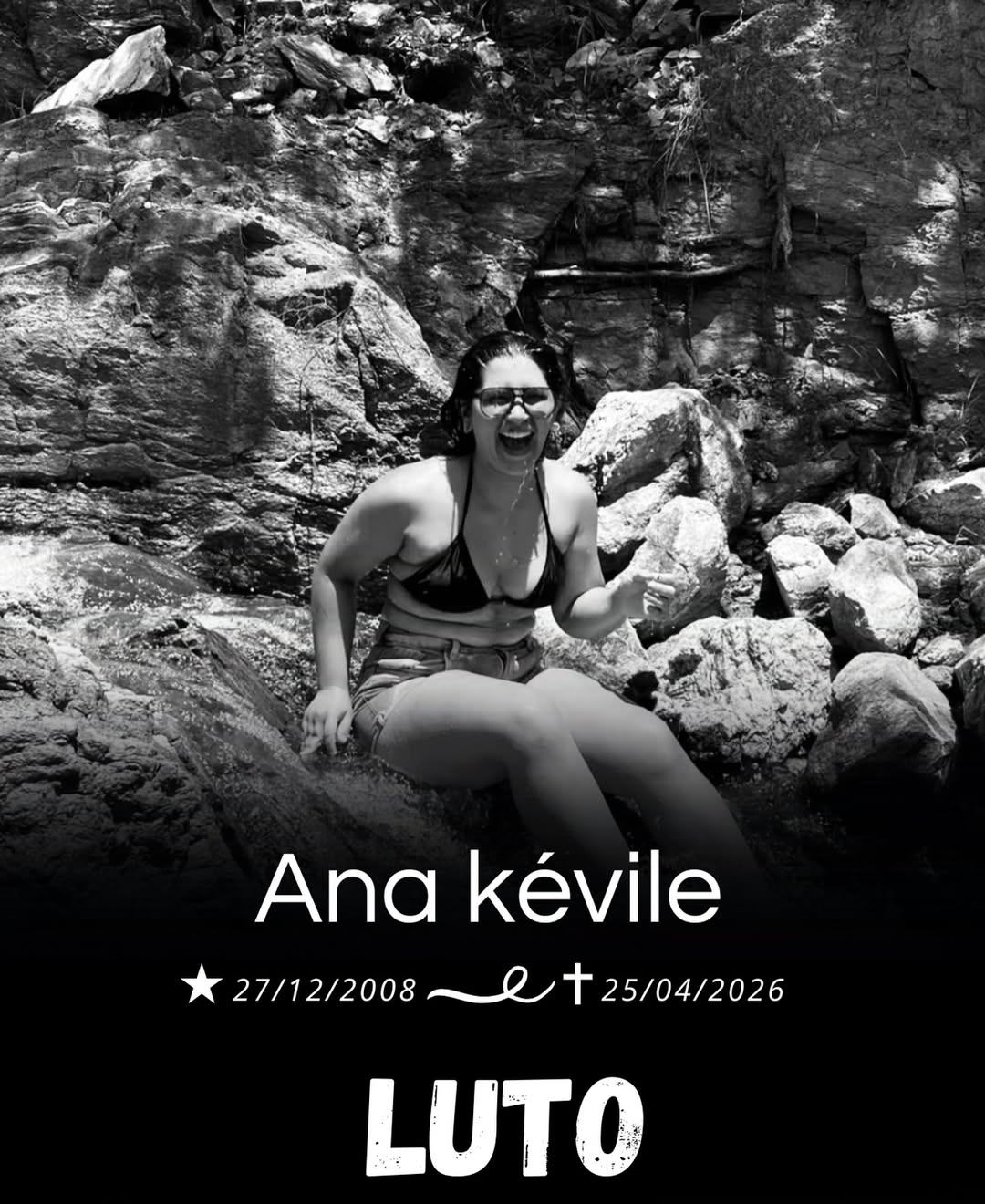 Ana Kévile foi morta a tiros por Reprodução