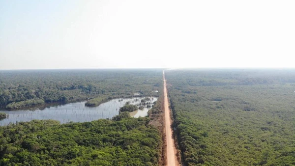 BR-319: Justiça derruba suspensão de licitações na 'rodovia da discórdia'  por Divulgação/DNIT