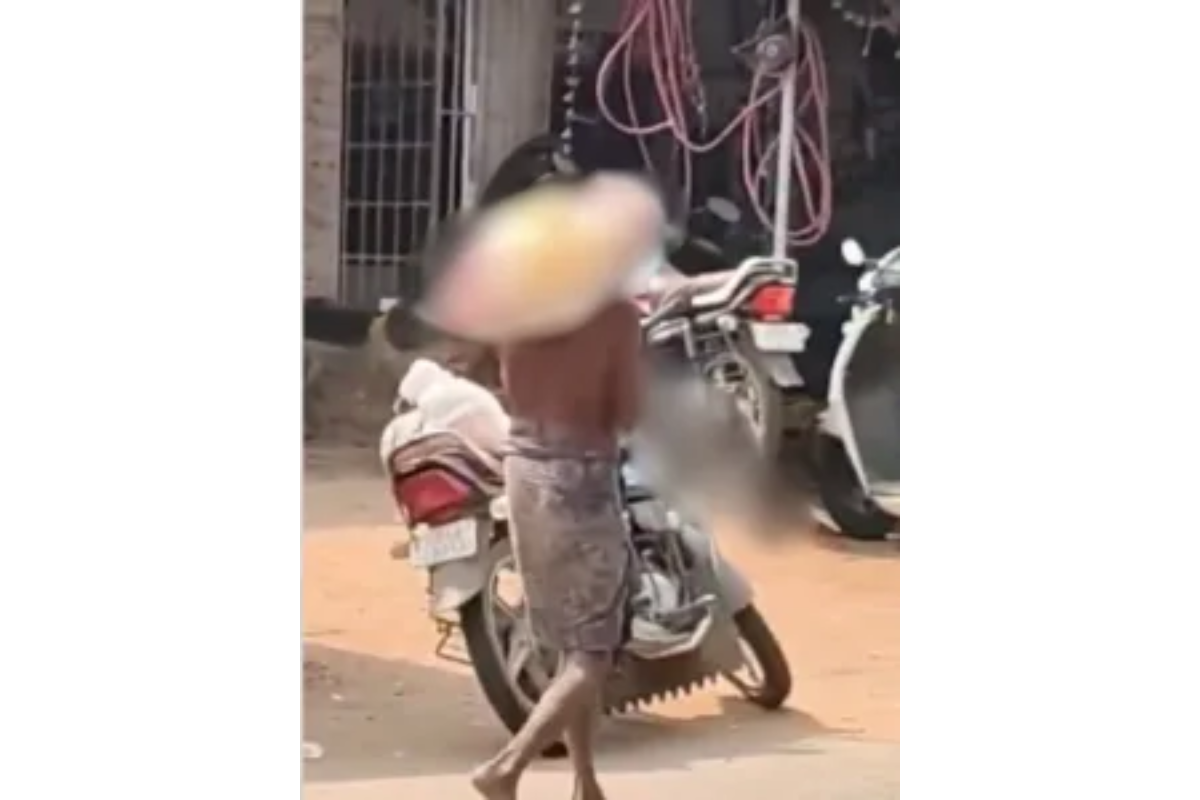 Jeetu Munda desenterrou corpo da irmã por Reprodução