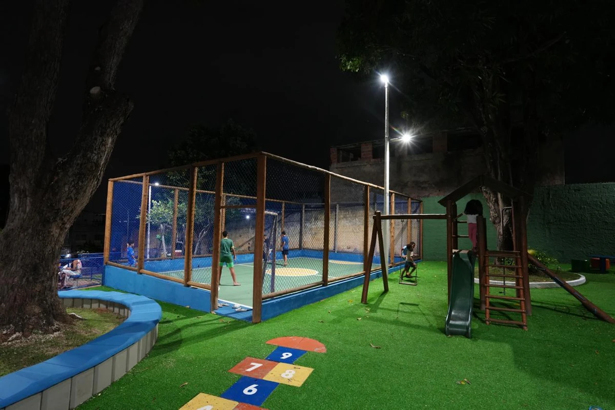 Nova área de lazer inaugurada em Salvador