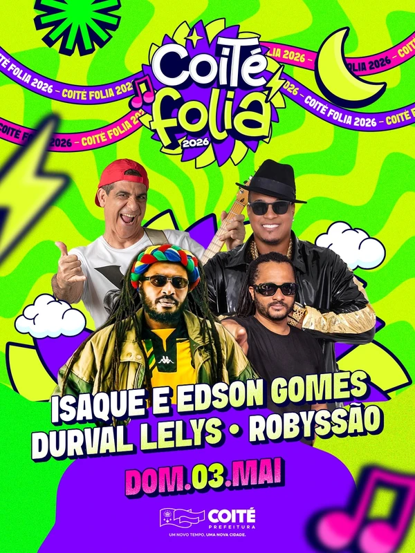 Programação do Coité Folia por Divulgação