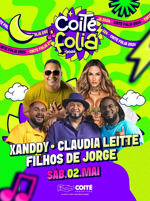 Programação do Coité Folia por Divulgação