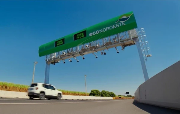 Sistema de pedágio free flow em Itápolis (SP)