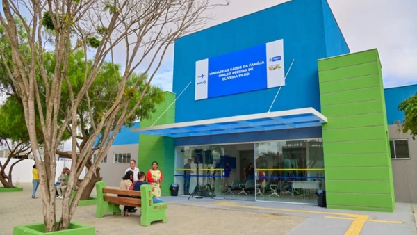 Unidade de saúde da família por Foto: Reprodução/Prefeitura Municipal de Vitória da Conquista