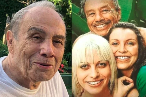  Stênio Garcia e as filhas