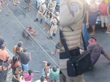 Imagem - Suspeito de assalto em farmárcia é linchado por população em Itapuã