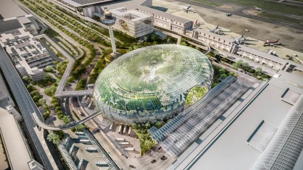 Aeroporto de Changi, em Singapura