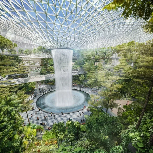 Aeroporto de Changi, em Singapura por Aeroporto de Changi, em Singapura
