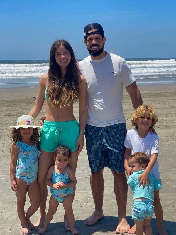 Biah Rodrigues, Sorocaba e filhos por Reprodução/Instagram