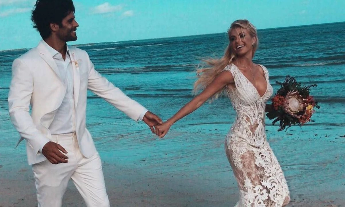 Caroline Bittencourt se casou com Jorge Sestini por Reprodução/Instagram